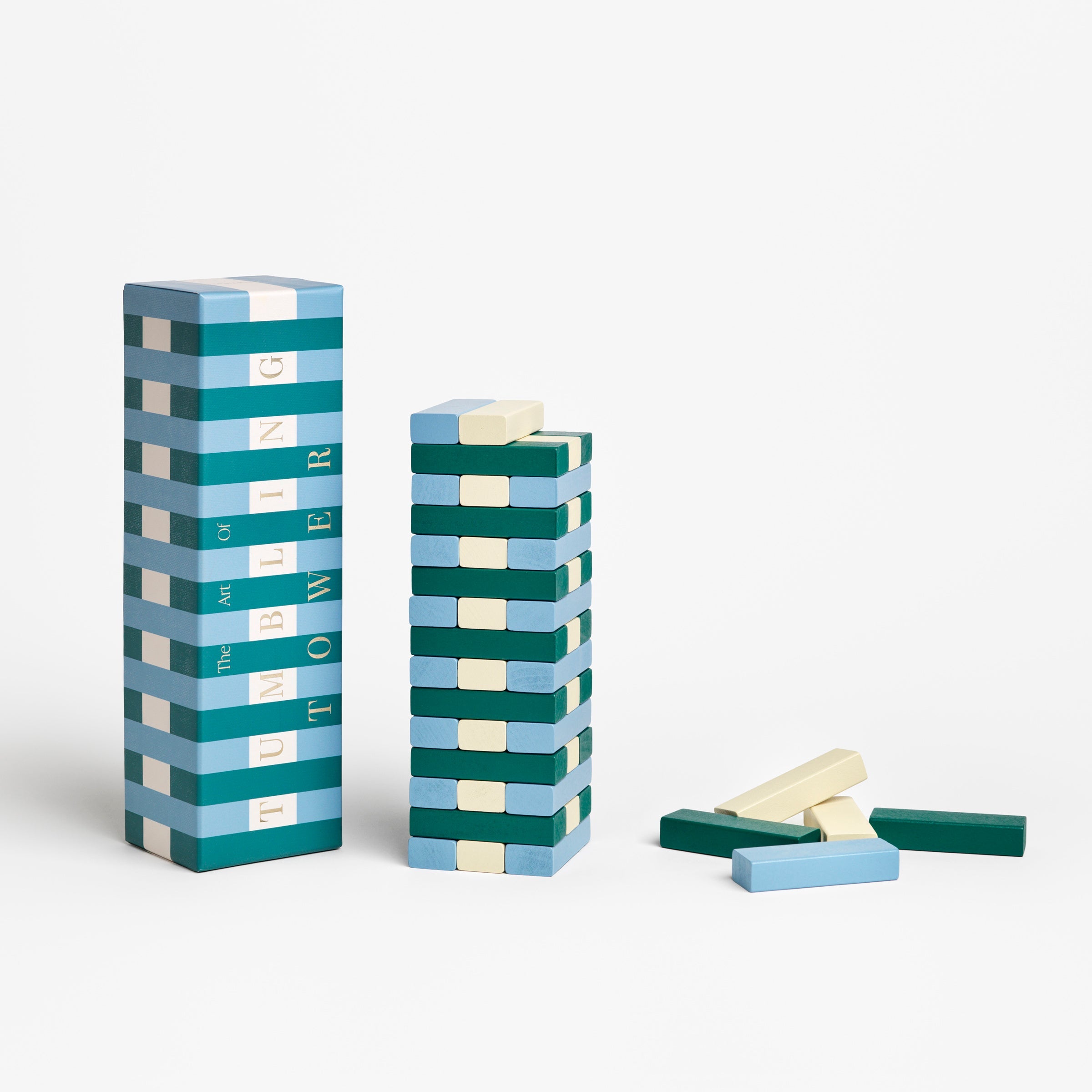 Lenox Everyday Flatware Blue Tumbling Tower Game