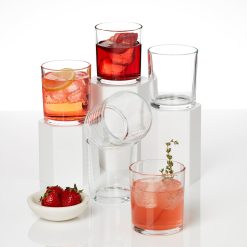 Alternative view of Lenox Everyday Flatware 24 Seven Clear Medium Tumblers, Set of 6