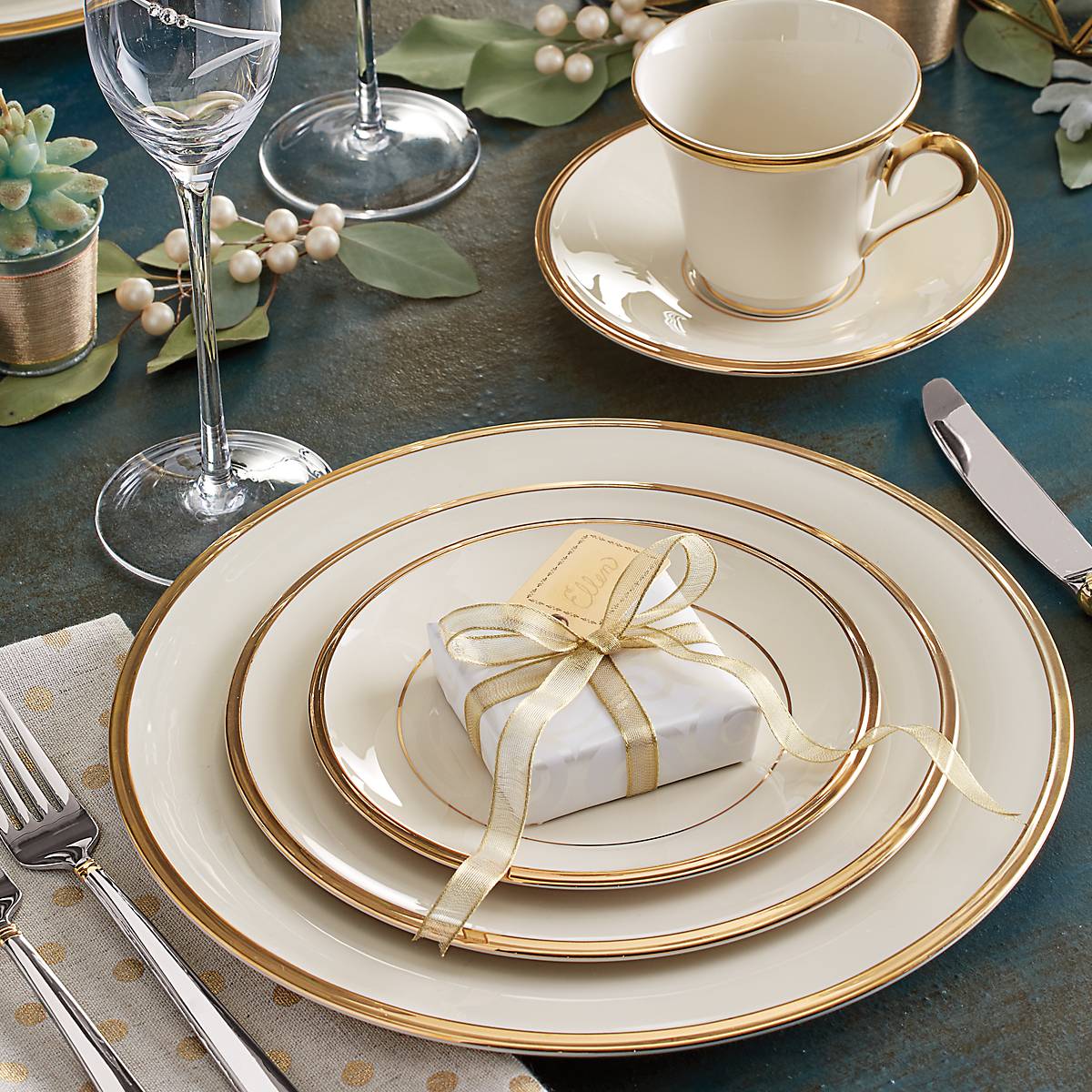 Lenox Everyday Flatware Eternal 5-Piece Place Setting - Image 4