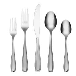 Lenox Everyday Flatware Waylen Sand 20-Piece Flatware Set