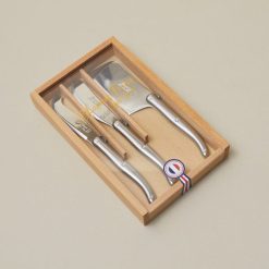 Lenox Everyday Flatware Mini Cheese Stainless Steel Utensil Set, Set of 3