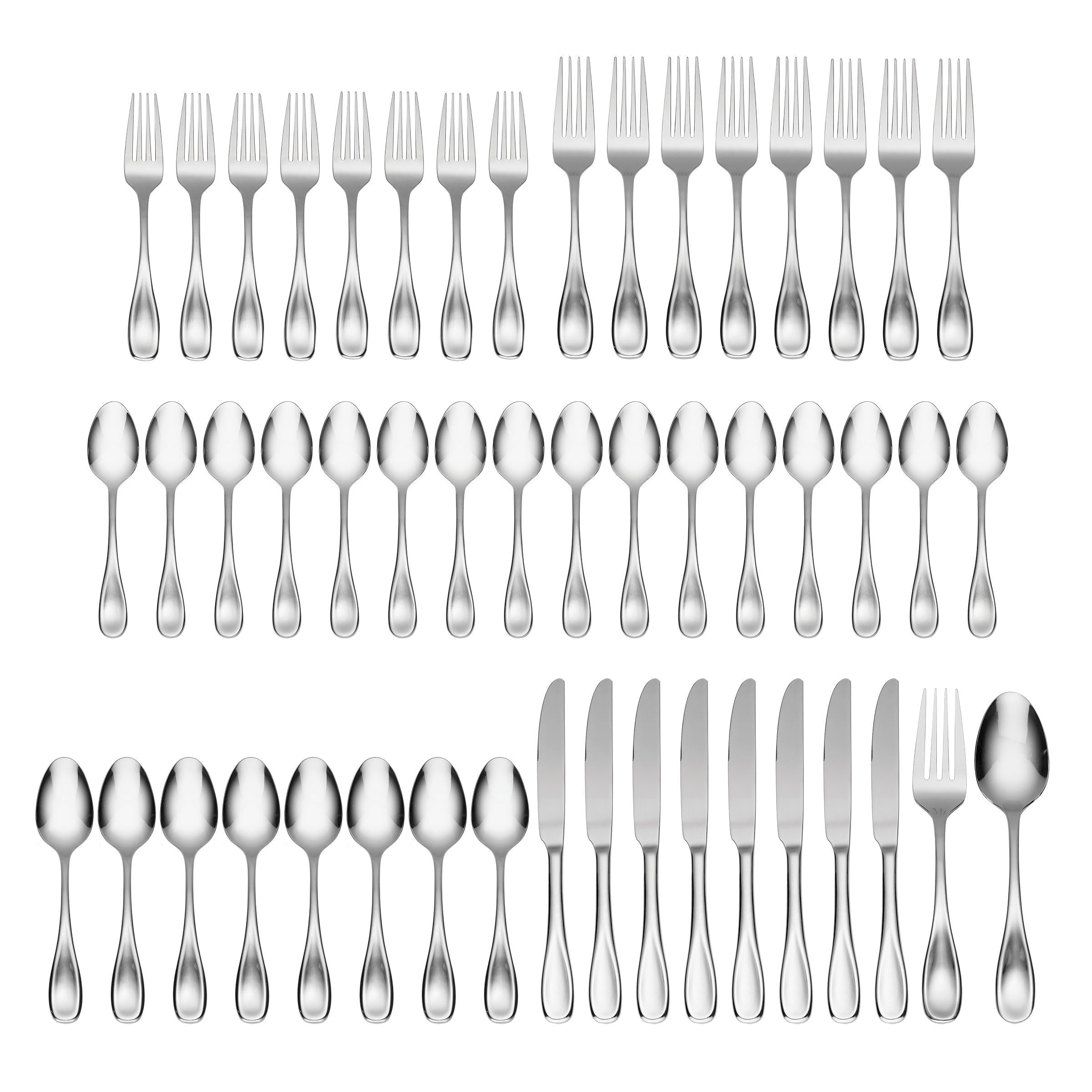 Lenox Everyday Flatware Voss 50-Piece Flatware Set - Image 2