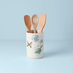 Alternative view of Lenox Everyday Flatware Butterfly Meadow 4-Piece Utensil Holder Set