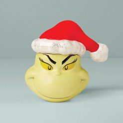 Lenox Everyday Flatware Merry Grinchmas Covered Candy Jar