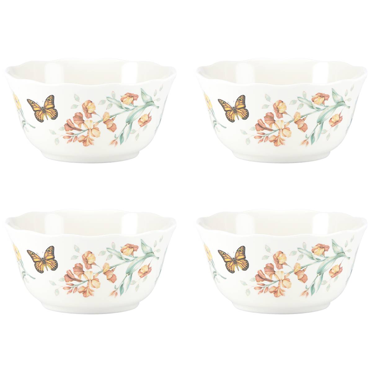 Lenox Everyday Flatware Butterfly Meadow Melamine All-Purpose Bowls, Set of 4 - Image 3