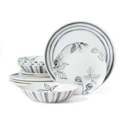Lenox Everyday Flatware Sketchbook 12-Piece Dinnerware Set