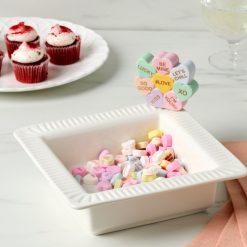 Alternative view of Lenox Everyday Flatware Profile Poppers Square Bowl & Heart Candy Set