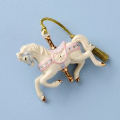Alternative view of Lenox Everyday Flatware Snowflake Carousel Horse Ornament