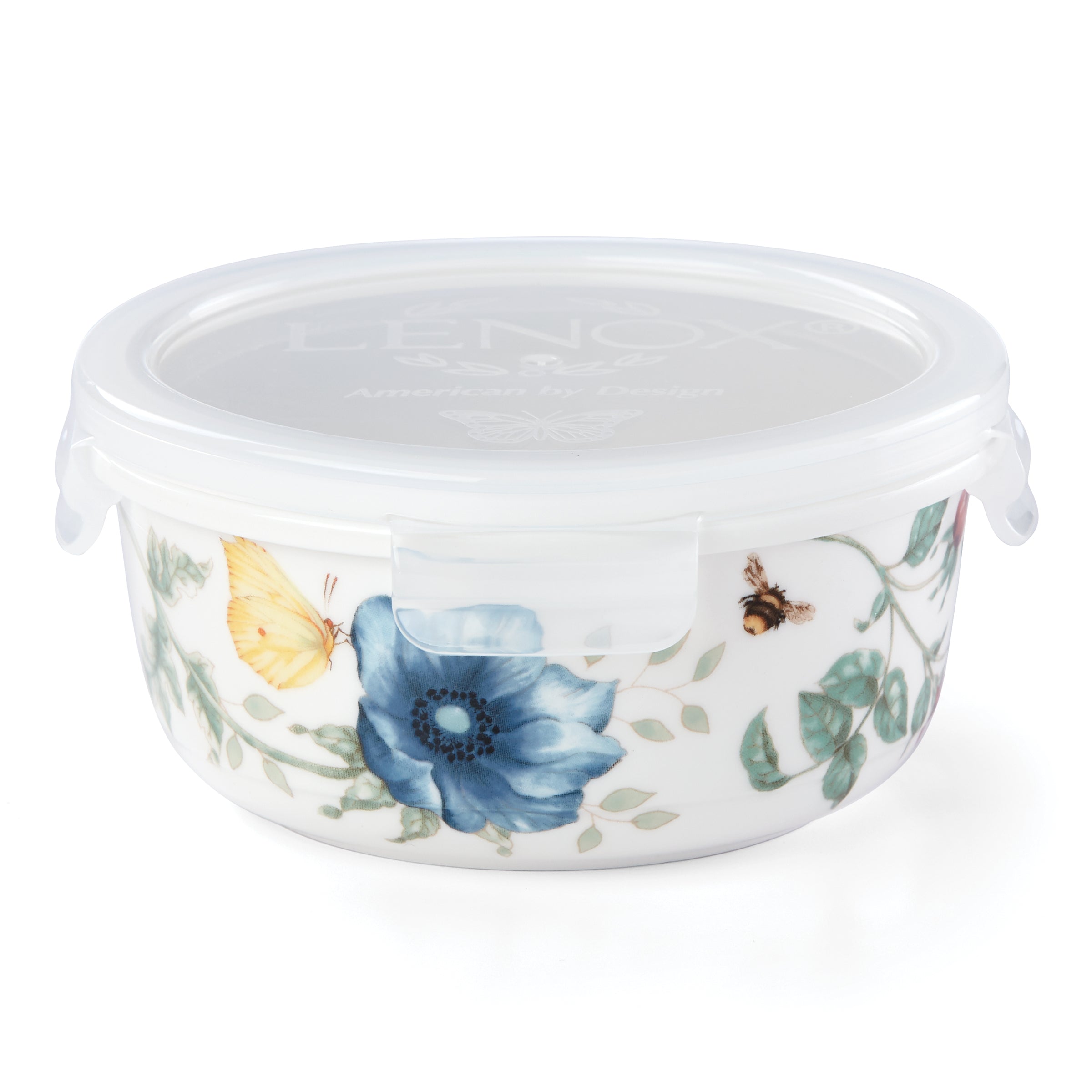 Lenox Everyday Flatware Butterfly Meadow Small Round Container - Image 4