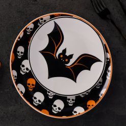 Alternative view of Lenox Everyday Flatware Vintro Halloween Tidbit Plates, Set of 4