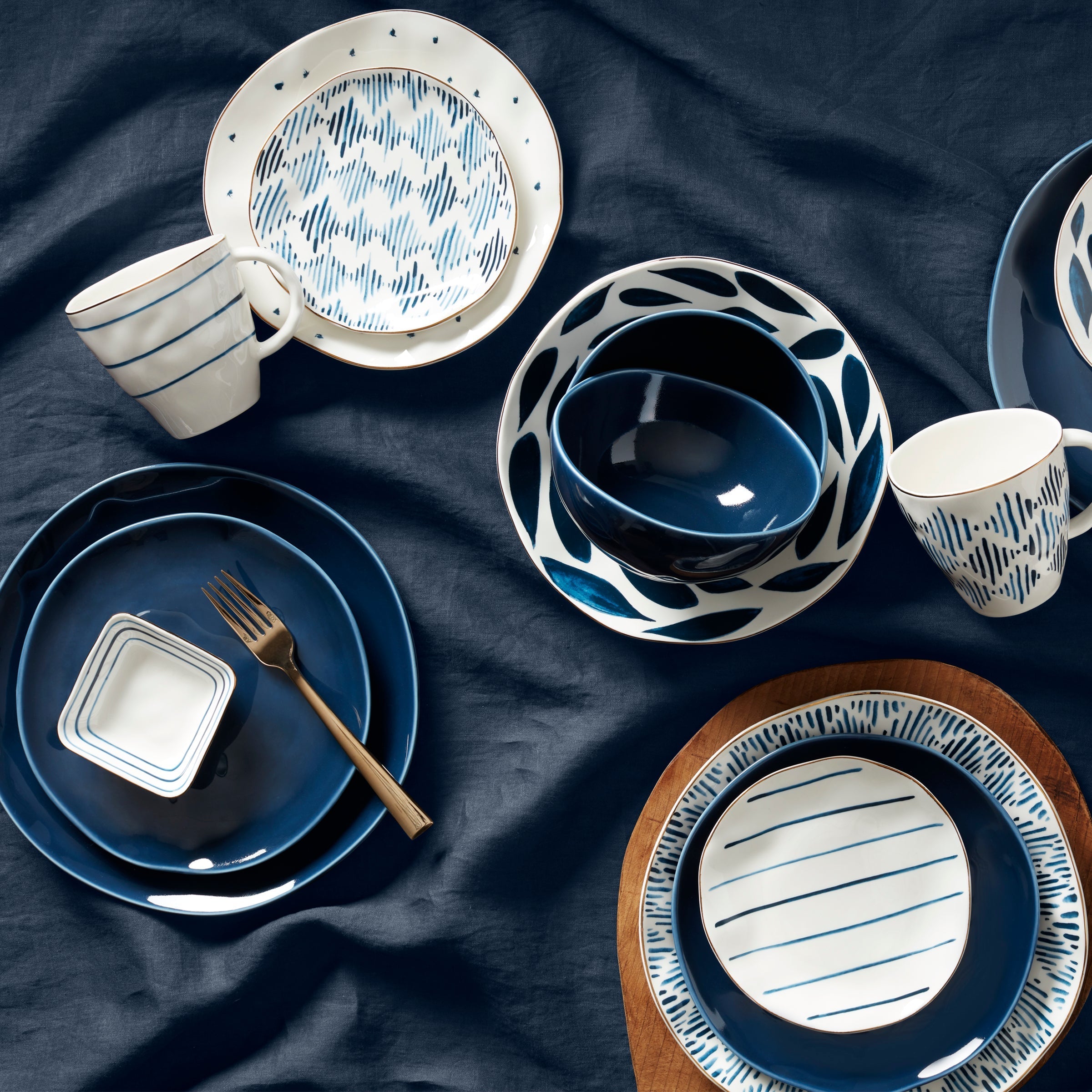 Lenox Everyday Flatware Bay Colors Blue All-Purpose Bowls, Set of 4 - Image 2
