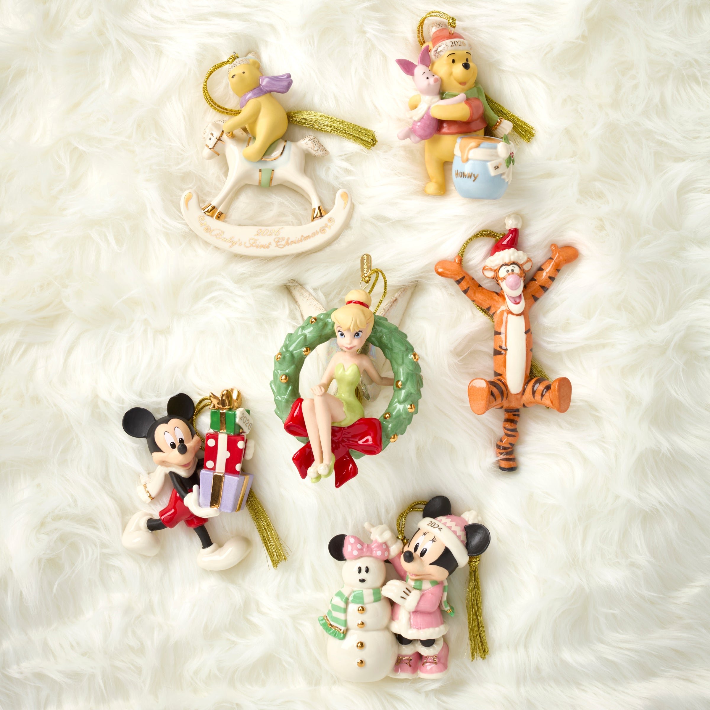 Lenox Everyday Flatware 2026 Tinker Bell with Wreath Ornament - Image 3