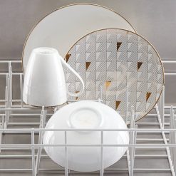 Alternative view of Lenox Everyday Flatware Trianna White 4-Piece Place Setting