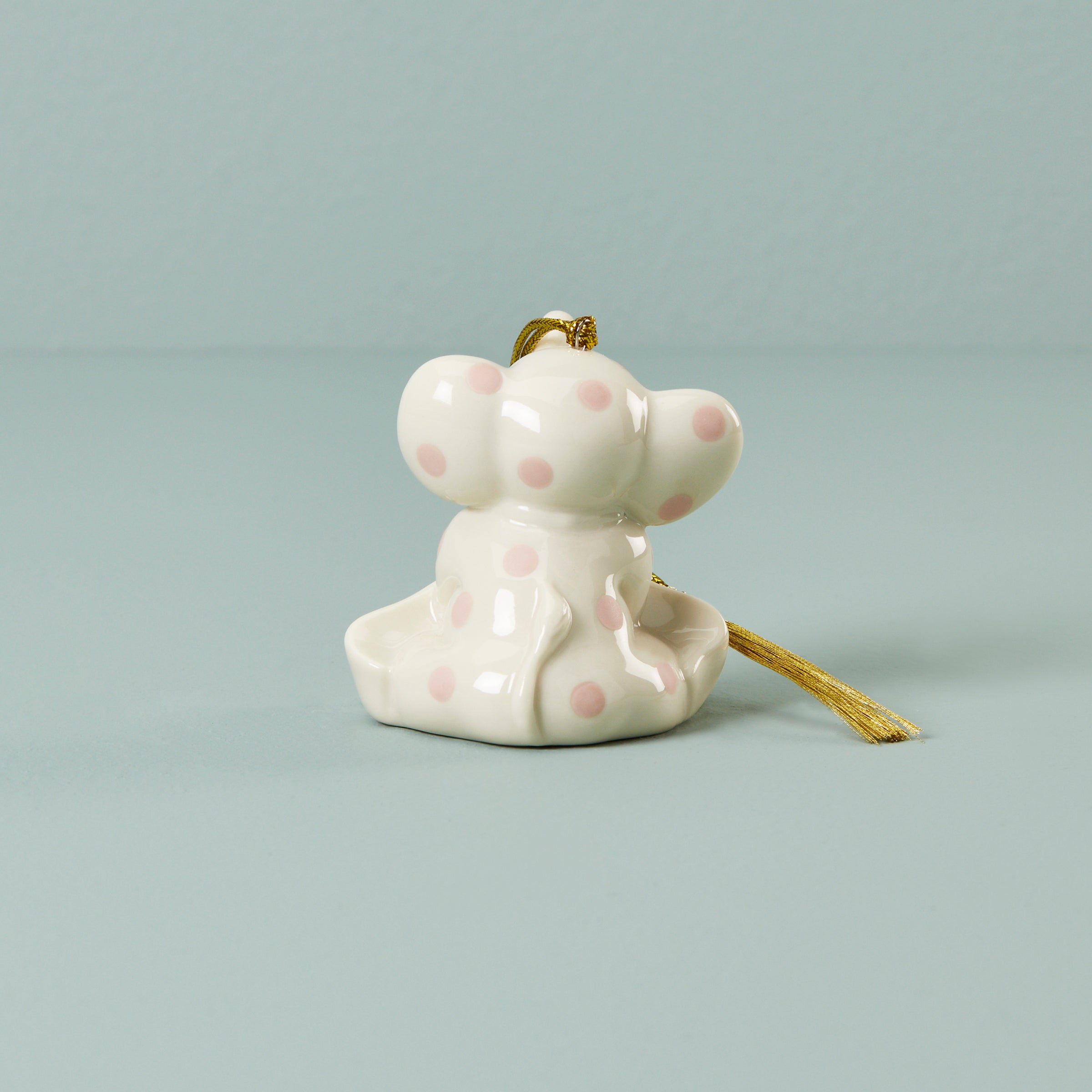 Lenox Everyday Flatware Personalized Pink Elephant Ornament - Image 2