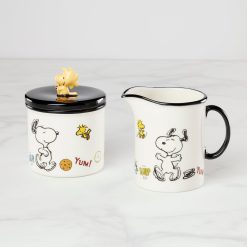 Alternative view of Lenox Everyday Flatware Chef Snoopy Sugar & Creamer 2-Piece Set