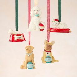 Alternative view of Lenox Everyday Flatware Personalized French Bulldog Ornament
