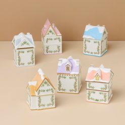 Alternative view of Lenox Everyday Flatware Lenox Spice Village 6-Piece Christmas Spice Jar Set