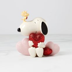 Lenox Everyday Flatware Snoopy Love Figurine