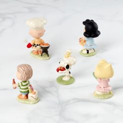 Alternative view of Lenox Everyday Flatware Peanuts Barbecue 5-Piece Figurine Set