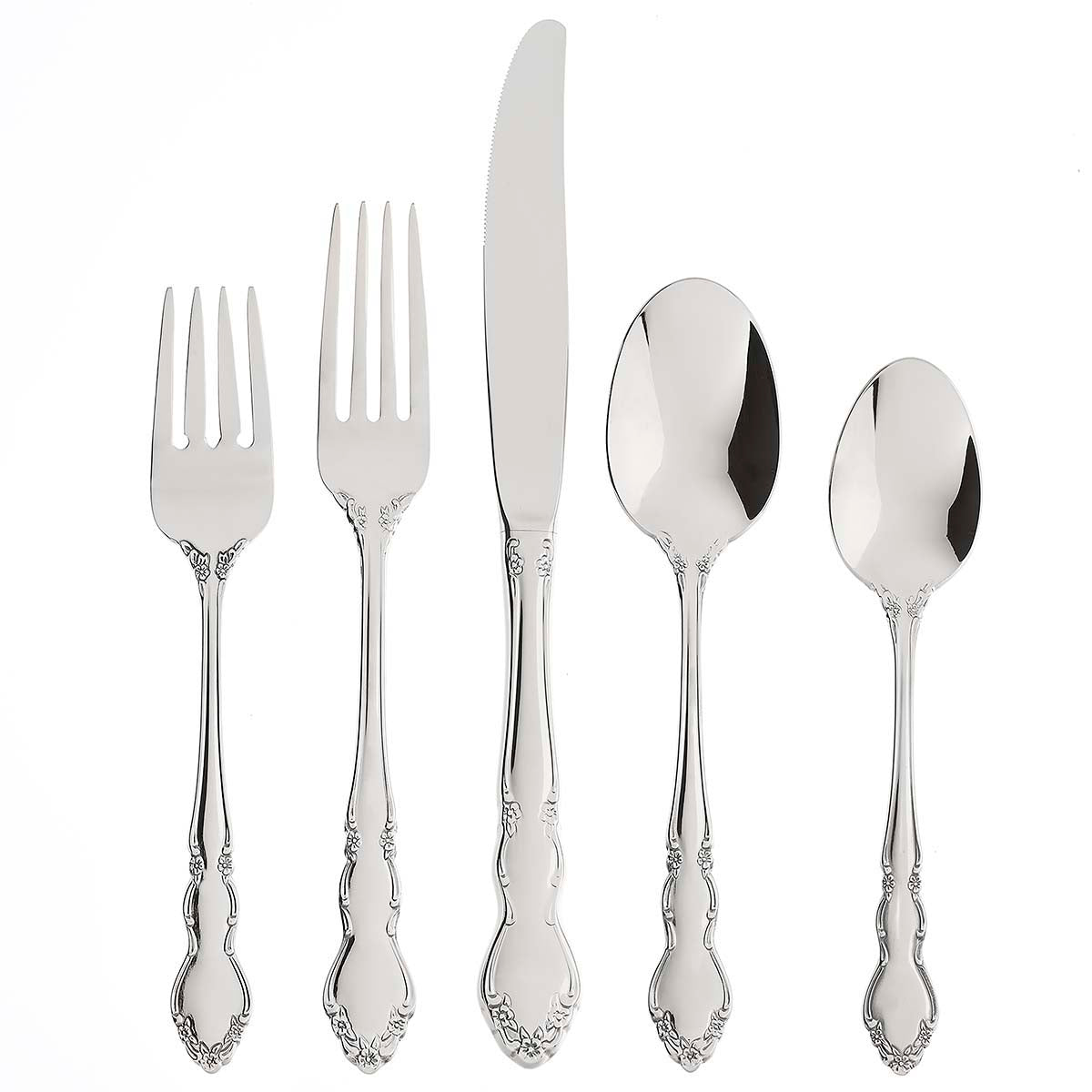 Lenox Everyday Flatware Dover 45-Piece Flatware Set