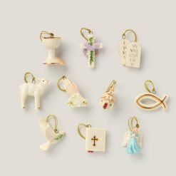Lenox Everyday Flatware Tree of Faith 10-Piece Mini Ornament Set