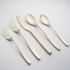 Alternative view of Lenox Everyday Flatware Averie Champagne Satin 20-Piece Flatware Set