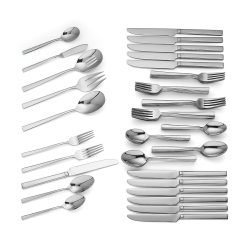 Alternative view of Lenox Everyday Flatware Cole 65-Piece Flatware Set