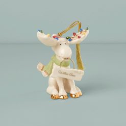 Lenox Everyday Flatware Personalized Marcel The Moose Ornament