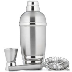 Alternative view of Lenox Everyday Flatware Tuscany Classics Stainless Steel Cocktail Shaker & Strainer Set