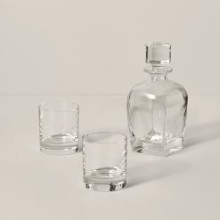 Lenox Everyday Flatware Tuscany Classics 3-Piece Decanter & Glass Set