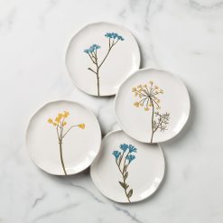 Lenox Everyday Flatware Wildflowers Tidbit Plates, Set of 4