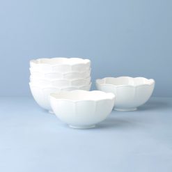 Lenox Everyday Flatware Studio 1414 Scallop All-Purpose Bowls, Set of 6