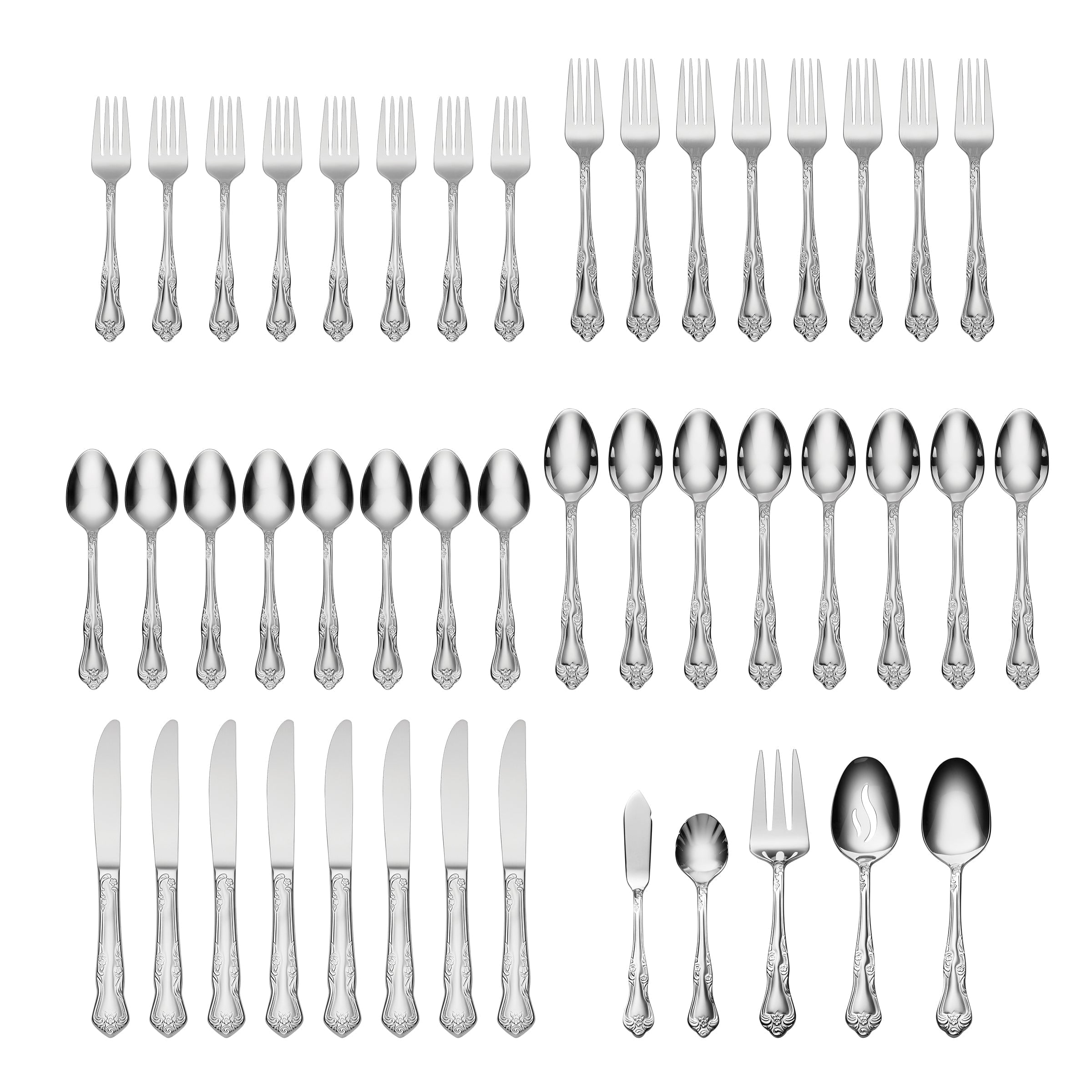 Lenox Everyday Flatware Azalea 45-Piece Flatware Set - Image 3