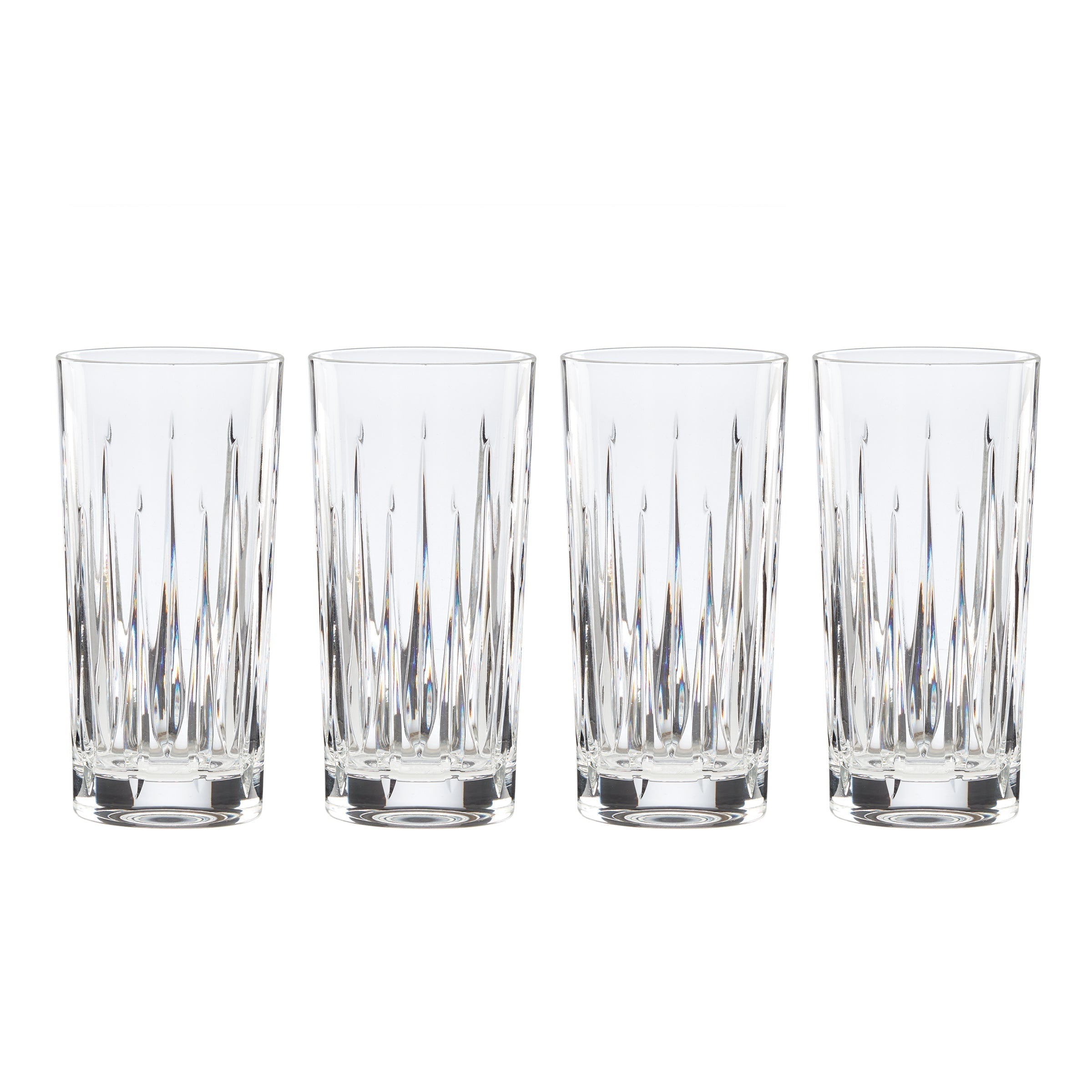 Lenox Everyday Flatware Soho Crystal Highball Glasses, Set of 4