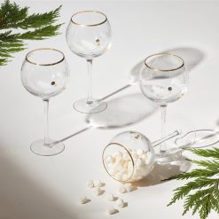 Alternative view of Lenox Everyday Flatware Holiday Gold Balloon Glasses, Set of 4