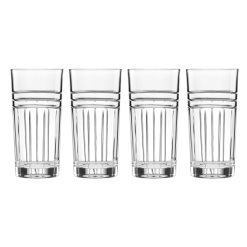 Lenox Everyday Flatware Tempo Crystal Highball Glasses, Set of 4