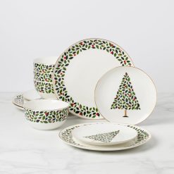 Lenox Everyday Flatware Evergreen 12-Piece Dinnerware Set