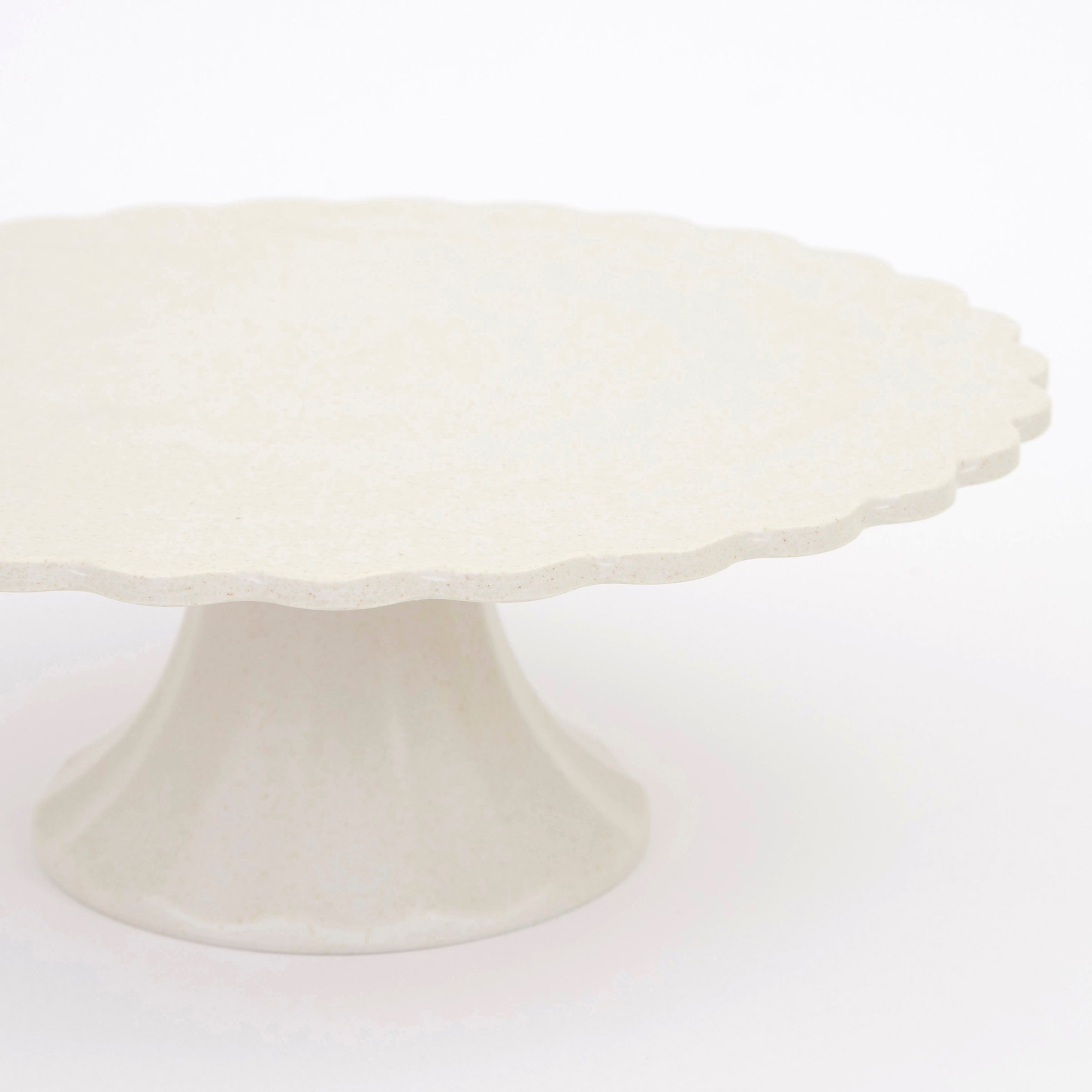 Lenox Everyday Flatware Bamboo Cream Small Cake Stand - Image 3