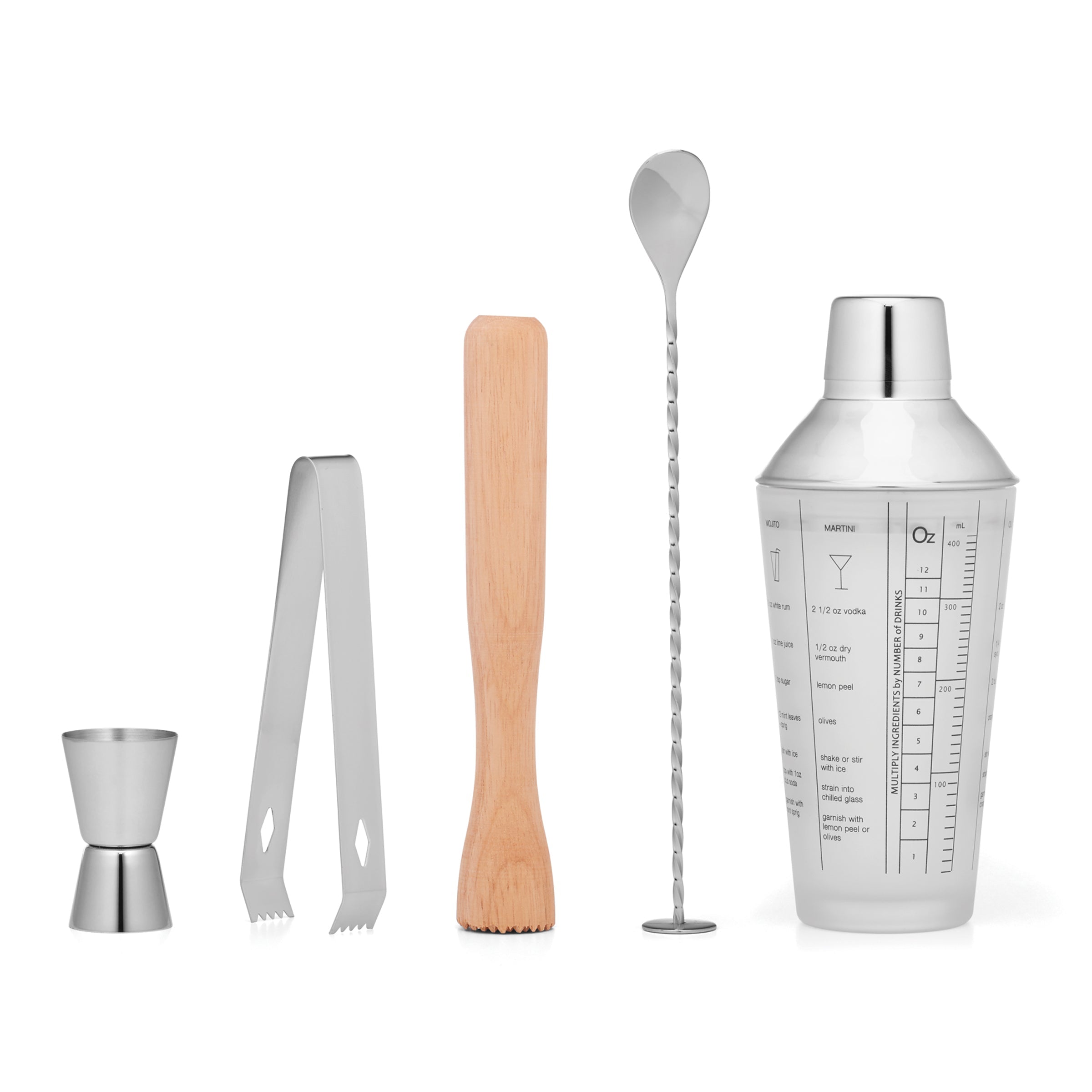 Lenox Everyday Flatware Mixology 5-Piece Tool Set - Image 2