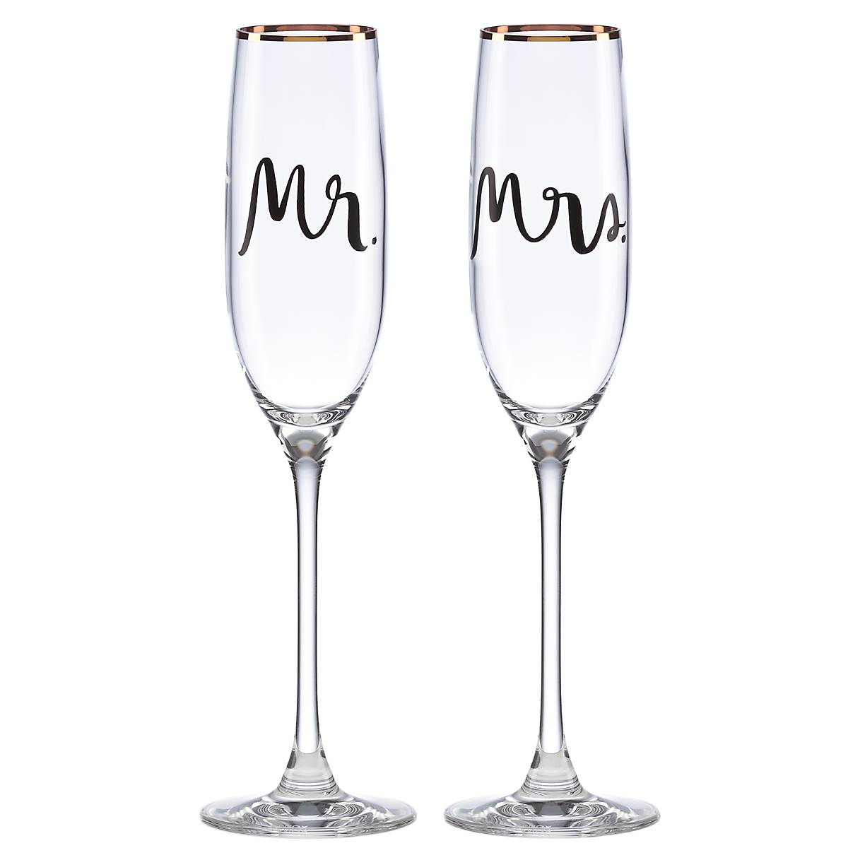 Lenox Everyday Flatware Bridal Party 2-Piece Champagne Flute Set