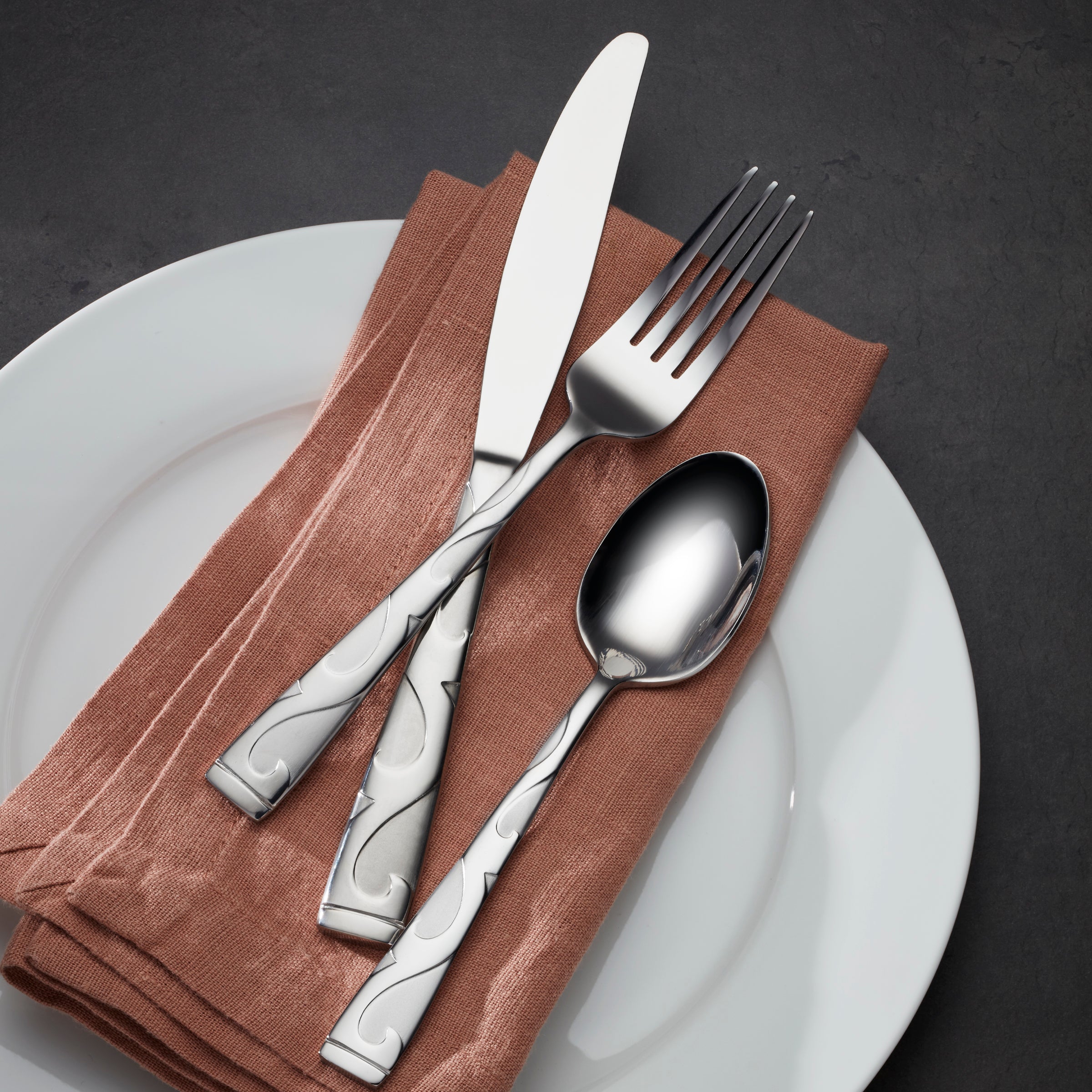 Lenox Everyday Flatware Tuscany 20-Piece Flatware Set - Image 5