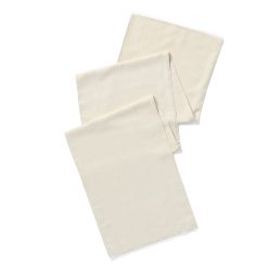 Alternative view of Lenox Everyday Flatware French Perle Natural 70x14 Table Runner