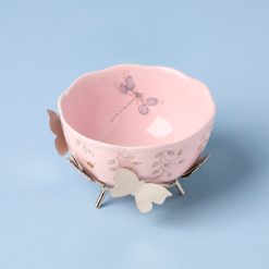 Alternative view of Lenox Everyday Flatware Butterfly Meadow Bowl with Stand