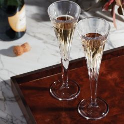 Alternative view of Lenox Everyday Flatware Soho Crystal Toasting Flutes, Set of 2