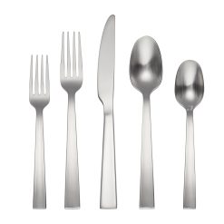 Lenox Everyday Flatware Rhyme Satin 20-Piece Flatware Set
