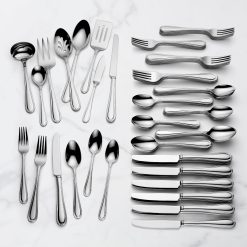 Alternative view of Lenox Everyday Flatware Ashbridge 80-Piece Flatware Set