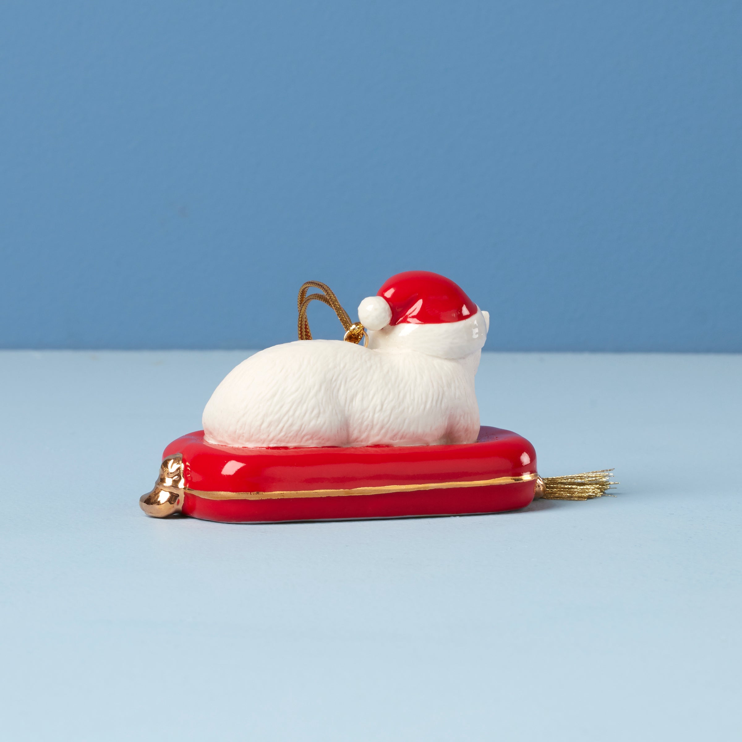 Lenox Everyday Flatware Personalized Cat Ornament - Image 2