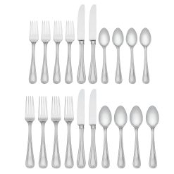 Alternative view of Lenox Everyday Flatware Vintage Jewel 20-Piece Flatware Set