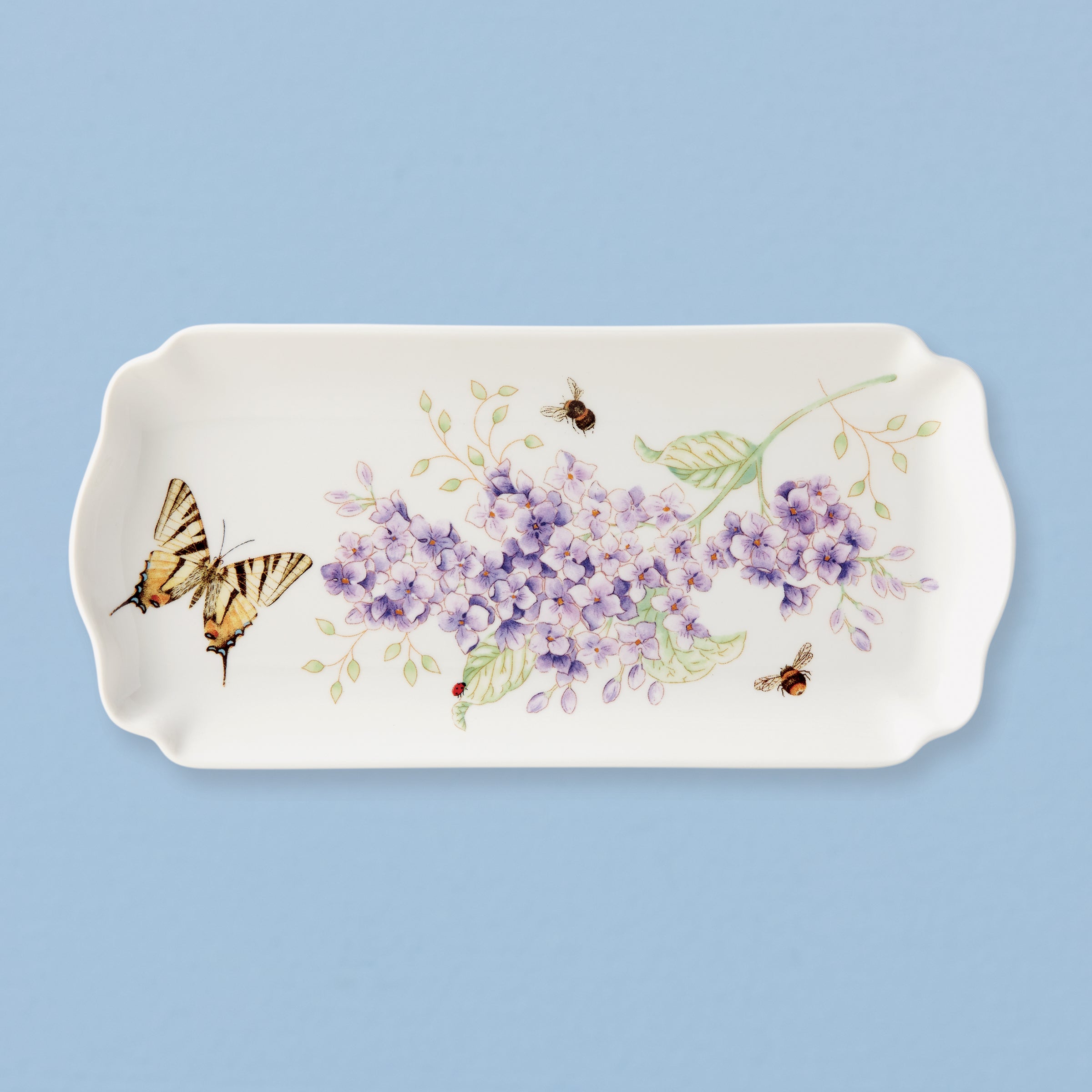 Lenox Everyday Flatware Butterfly Meadow Rectangular Tray