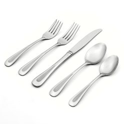 Lenox Everyday Flatware Satin Sand Dune 45-Piece Flatware Set